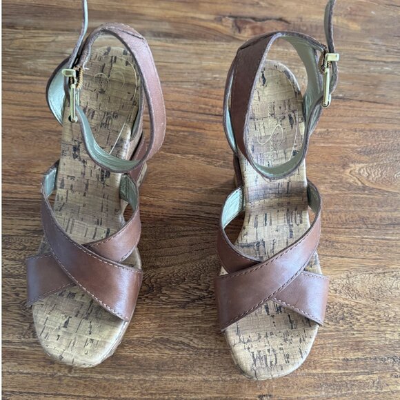 Jessica Simpson Bologna Cork High Heels, Size 6.5 - Picture 3 of 6